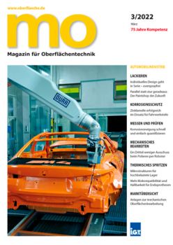 mo Magazi für Oberflächentechnik Abonnement