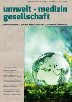 umwelt · medizin · gesellschaft - Abo